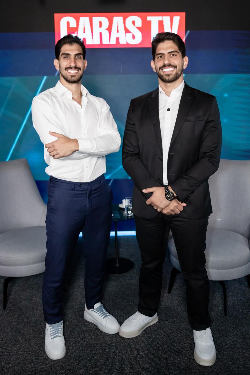 CEOs da FSW na entrevista da Caras TV Empreendedorismo
