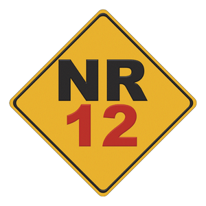 Placa de sinalização NR-12