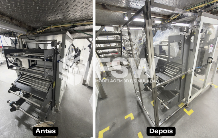 Fechamento de máquinas e equipamentos para impedir acesso às partes móveis — registro 4