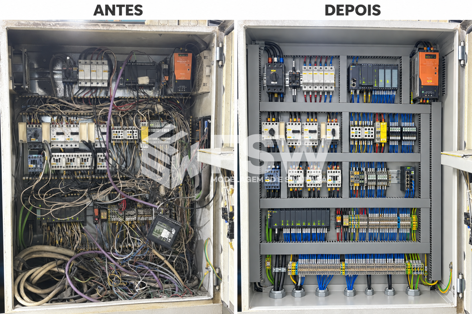 Painéis elétricos — registro 2