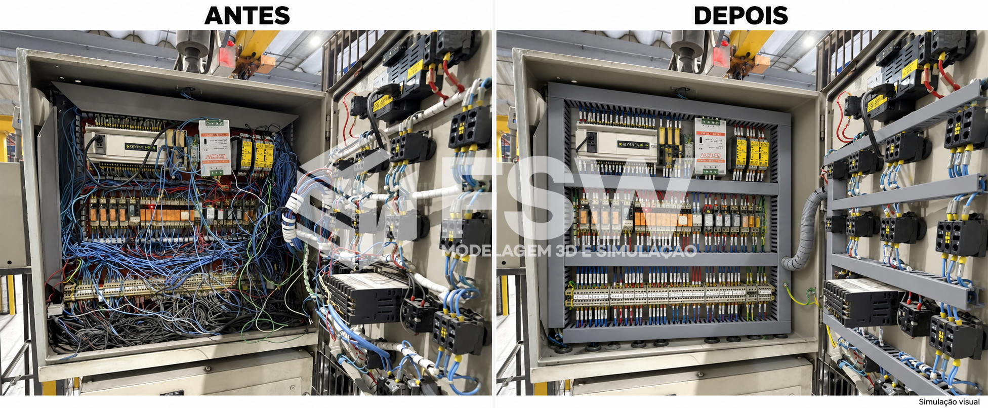 Painéis elétricos — registro 4