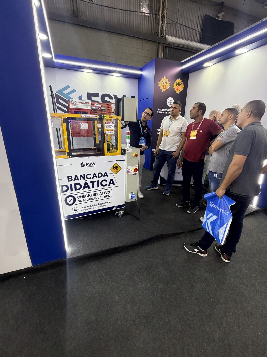 FSW na MEC Show 2026 — estande e soluções NR-12 e LOTO (foto 1)