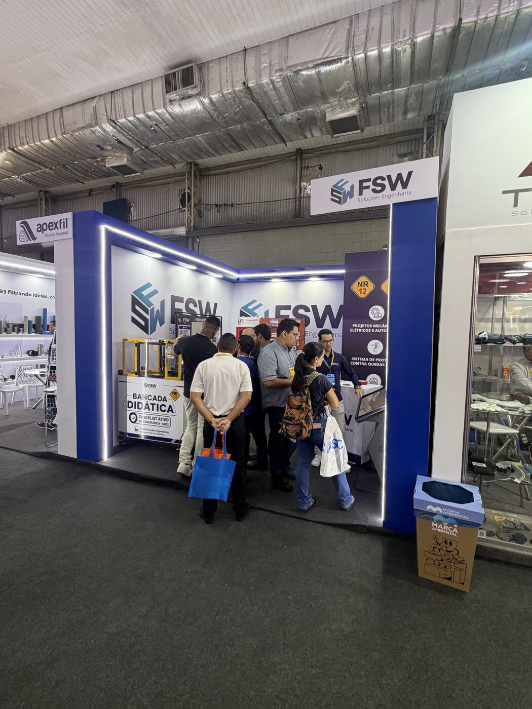 FSW na MEC Show 2026 — estande e soluções NR-12 e LOTO (foto 3)